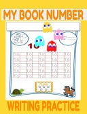 My Book Number Writing Practice Funny Paperback to Learn Number Tracing Book for Your Kids