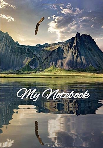 My Notebook: Notebook, 200 pages to write, Unique cover , Notes , 200 pages, 7 W x 10 L, Gift
