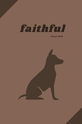 Journal faithful dog: Lined notebook a fithful in your life - 100 pages ( 6x9 inches)