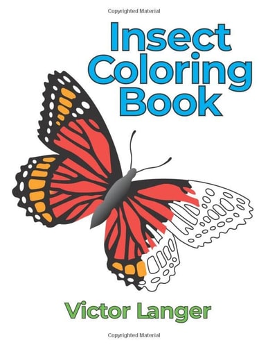 Insect Coloring Book (Graphic Coloring Books)
