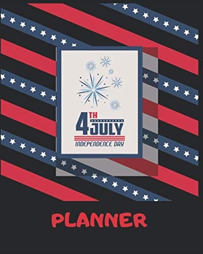 4th July Independence Day Planner To Do Check Lists for Daily and Weekly Planning Notebook Organizer