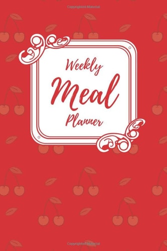 Weekly Meal Planner: 52 Weeks of Menu Planning and Shopping List | Meal Planner Red