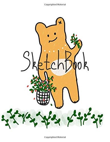 Sketch Book: Notebook for Writing, Sketching or Doodling, 100 Pages, Size 8.5"x11": Sketchbook&Journal: A Large Notebook with Lind Paper for Drawing, ... kids, adults, students and creative people!