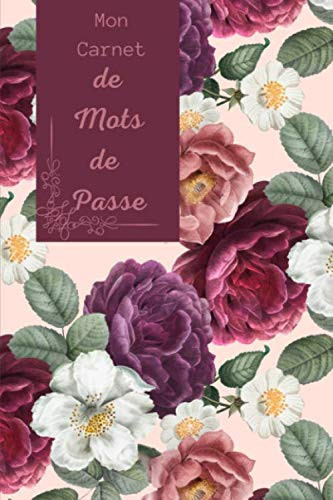 Mon Carnet de Mot de Passe: pour ne plus oublier ses mots de passe identifiant , logbook internet, (French Edition)