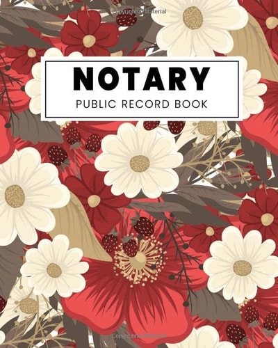 Notary Public Record Book: records notary Journal , Notarial acts records events Log , notary log book