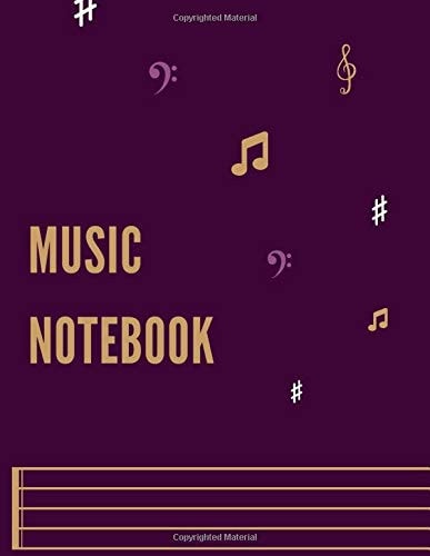 Blank Sheet Music Composition Manuscript