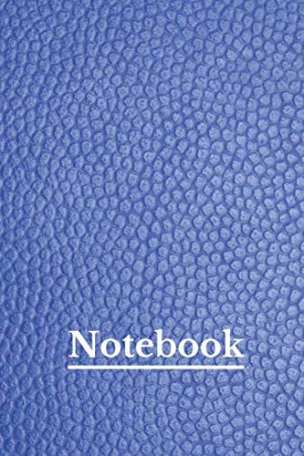 Lined Notebook journal, Blue Skin effect,100 pages - Size 6x9 po, Bloc-Notes lignés, cahier, carnet d'écriture, journal intime, carnet de bord (A5): ... or composition book for children,adult