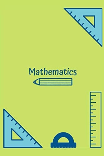 Math Notebook: Gift, 6" x 9" Notebook, 120 Pages, Perfect for Notebook and Journal