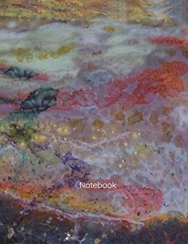 Large Wide-lined Notebook: Great for Writing and Journaling your thoughts, dreams and goals all in one book - 120 Pages, 8.5x11 (Original Abstract Art Cover)