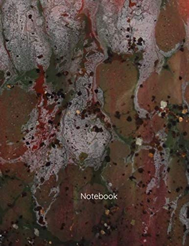 Large Wide-lined Notebook: Great for Writing and Journaling your thoughts, dreams and goals all in one book - 120 Pages, 8.5x11 (Beautiful Original Abstract Art Cover)