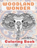 Woodland Wonder - Coloring Book - Bat, Quokka, Badger, Fox, Other