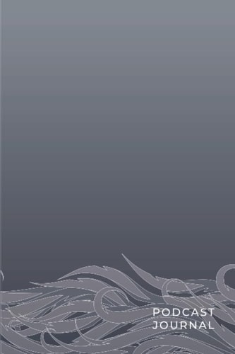 Podcast Journal 6x9 , Dark Gray