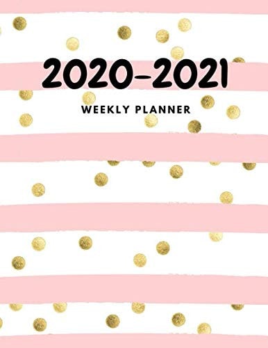 2020-2021 WEEKLY PLANNER: weekly/monthly planner