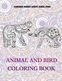 Animal and Bird - Coloring Book - Kangaroo, Monkey, Giraffe, Cobra, Other