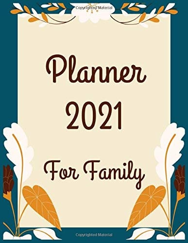 Planner 2021 for Family