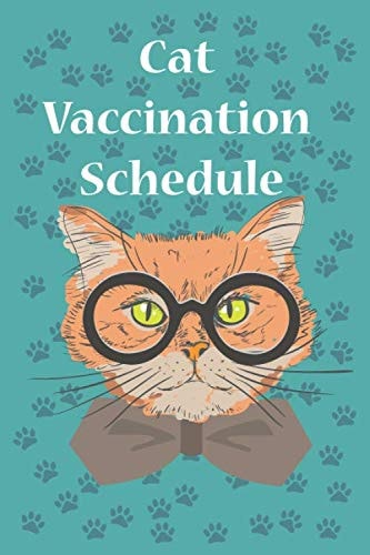 Cat Vaccination Schedule: Cats Shots Record Vaccine Book