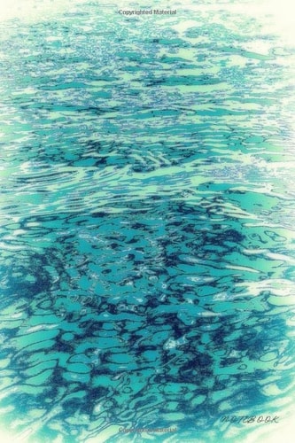 Classic Notebook 6" x 9" Water: Journals, 110 Lined Pages