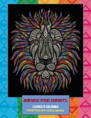 Livres à Colorier - Conceptions Anti-Stress Animaux - Animaux Pour Enfants