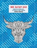 Libri da colorare Mandala per adulti - Pagine spesse - 100 Animali