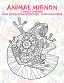Livres à Colorier Pour les Filles Adolescentes - Gros Caractères - Animal Mignon