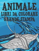 Libri Da Colorare - Grande Stampa - Animale