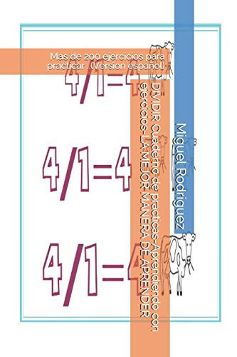 DIVIDIR CUADERNO DE PRACTICAS-APRENDIENDO CON EJERCICIOS-LA MEJOR MANERA.