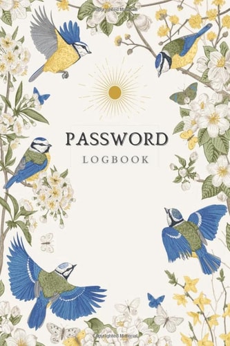 Password Log Book: Password Tracker Book with Alphabetic to Record Website, Username, and Password. Pocket Size (6 "x9"), 105 Pages with 2000+ Entries ... Perfect Gifts for Forgetful People. (V.16)