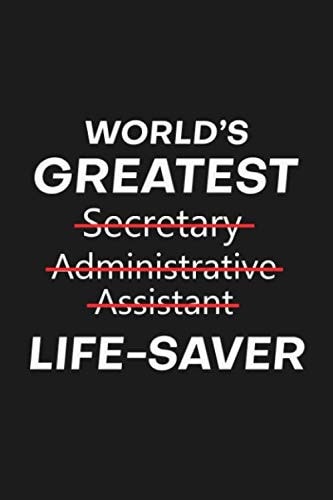World's Greatest Life-saver: Secretary Appreciation Gifts