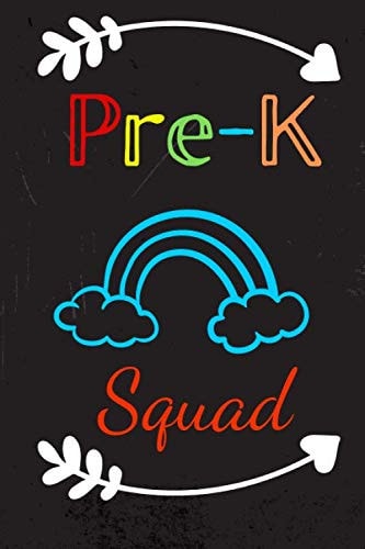 Pre-k Squad: Novelty Lined Paperback Notebook or JournalFunny Gift ideas for Men & Women