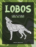 Libro de Colorear - líneas Gruesas - Animal Del Mundo - Lobos