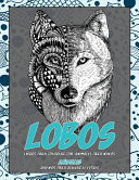 Libros para Colorear con Animales para niños - Diseños para Aliviar el Estrés - Animales - Lobos