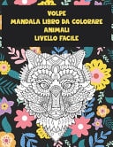 Mandala Libro Da Colorare - Livello Facile - Animali - Volpe