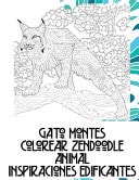 Colorear Zendoodle - Inspiraciones Edificantes - Animal - Gato Montés