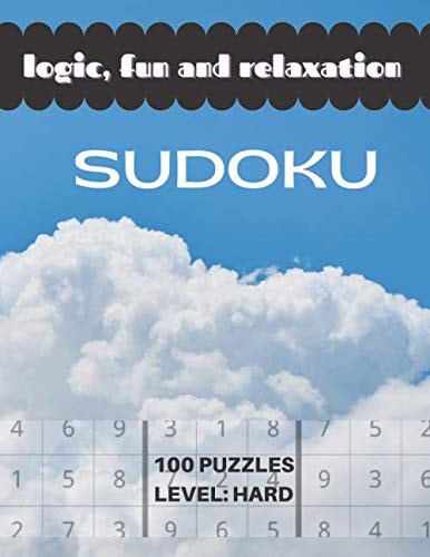 logic, fun and relaxation, SUDOKU, level HARD, 100 puzzles