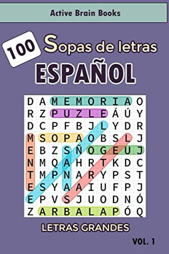 Sopas de Letras Espanol Letra Grande Spanish Word Search Books for Adults (Large Print). Sopa de Letras para Adultos. Word Search Espanol. (Spanish Edition)