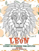 Libros de Colorear para Adultos - Patrones Relajantes - Animal - León