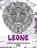 Libri Da Colorare per Adulti - Patterns - Animale - Leone