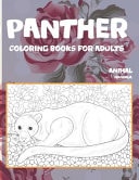 Mandala Coloring Books for Adults - Animal - Panther