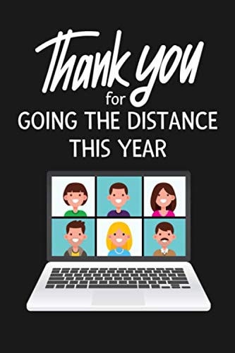 Thank You For Going The Distance This Year: Thank You Gift For Team Members