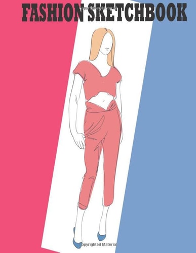 Fashion Designer Sketchbook: Female Fashion Croquis Sketchbook: An Essential Professional Cute Casual Female Figure Body Illustration. Learn to Draw Figures, Fashion, Hairstyles & More