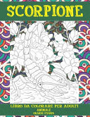 Libro da colorare per adulti - Grande stampa - Animale - Scorpione