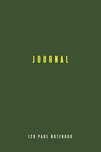 Lined Notebook Journal: Army Green with Camouflage. 120 Page Diary Notepad with Military Cover. (Approved Field Notebook)