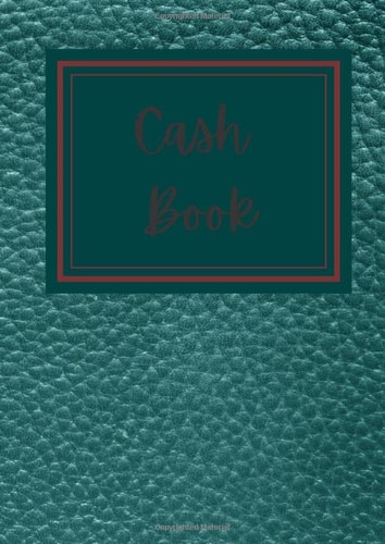 Cash book A4 120 pages: Cash book/ ledger book with opening balance, date, ref, income, expenditure and total column.