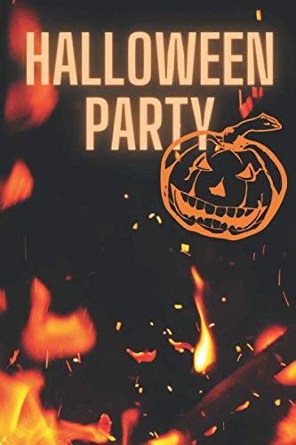 Halloween Party: Perfect gift for Halloween,Cute Notebook for Kids, Girls, Boys, School and Students,Creepy Notebook