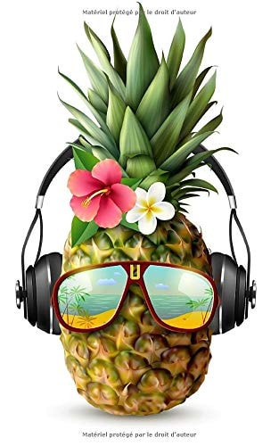 2021: Agenda 2021 semainier, petit agenda de poche, agenda hebdomadaire 2021, plus de 12 mois, calendrier de janvier 2021 à février 2022, ananas frais avec des lunettes de soleil. (French Edition)
