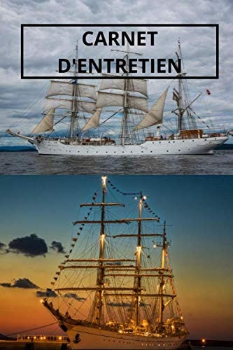 CARNET d'ENTRETIEN VOILIER et BATEAU à Remplir Carnet d'entretien Pour Bateaux et Voilier de Toutes Marques, Journal de Suivi