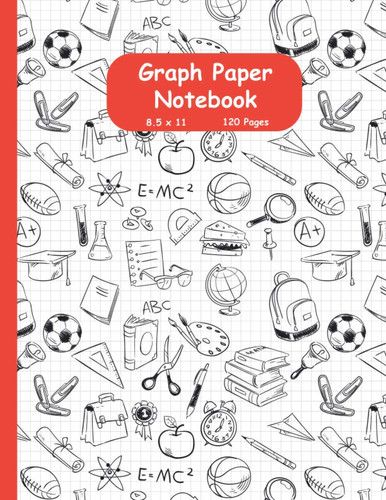 Graph Paper Notebook 8.5 x 11 120 Pages: Blank Quad Ruled 4x4 Pages (4 squares per inch) | 8.5" x 11" | 120 Pages | Large Grid Composition Notebook ... Science Students (Grid Paper Notebook)(Vol.3)