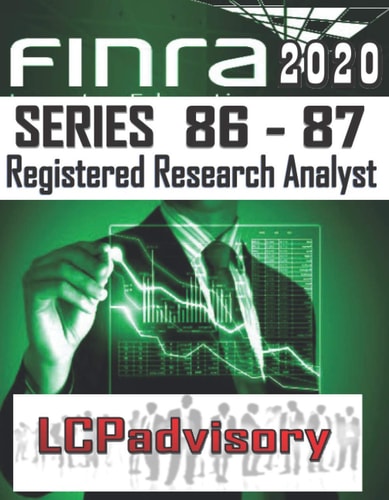 FINRA SERIES 86 - 87: Registered Research Analyst