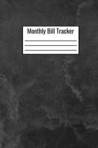 Monthly Bill Tracker: Document Your Expenses And Payments Due - Monthly Expense And Payment Log