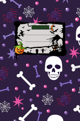 Halloween Notizbuch DIN A5 Notiz Buch Für Den Halloween Fan Mit 120 Seiten. Als Planer, Tagebuch, Info Heft, Logbuch Für Die Halloween Party Zu Verwenden. Tolles Geburtstagsgeschenk Für Den Halloween Freak. Tolles Halloween Dekoration Geschenk